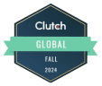 Global Fall 2024 badges earned by a top-rated android app development company
